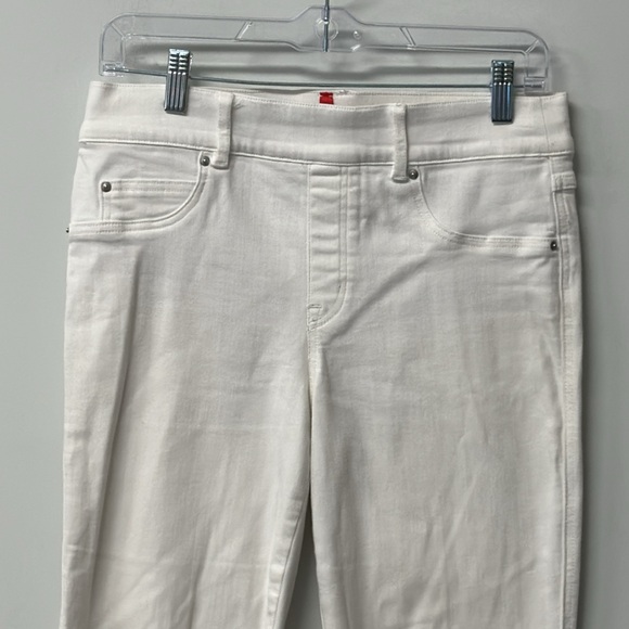 Spanx Jean-ish Leggings White Size Medium stretch Skinny comfy - Picture 2 of 8